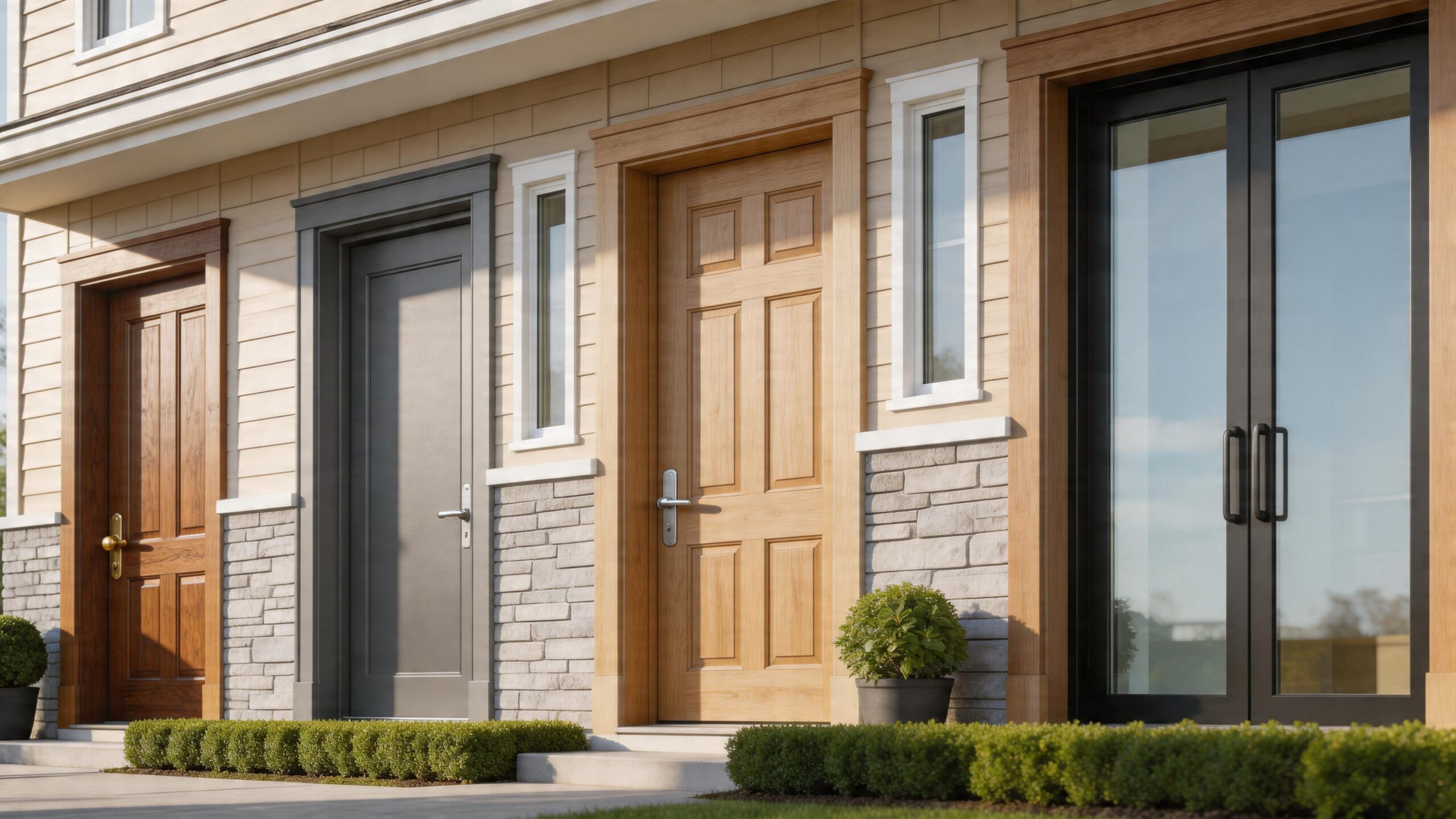 Exterior doors representing exterior door reviews