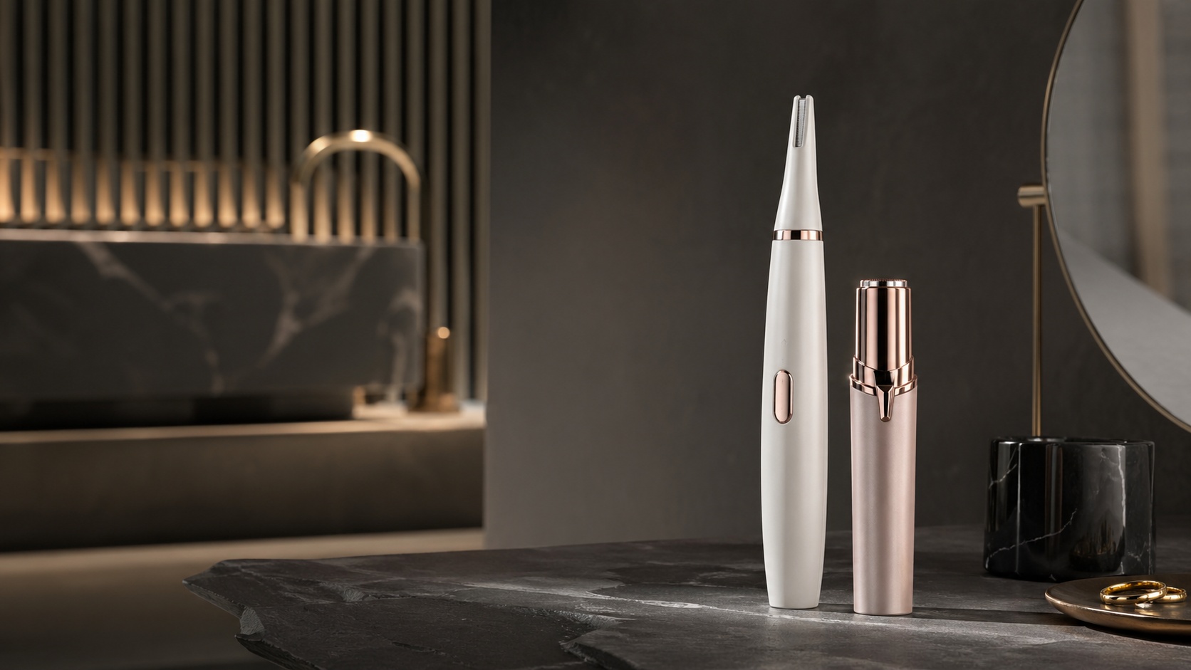 Facial epilator for precision hair removal
