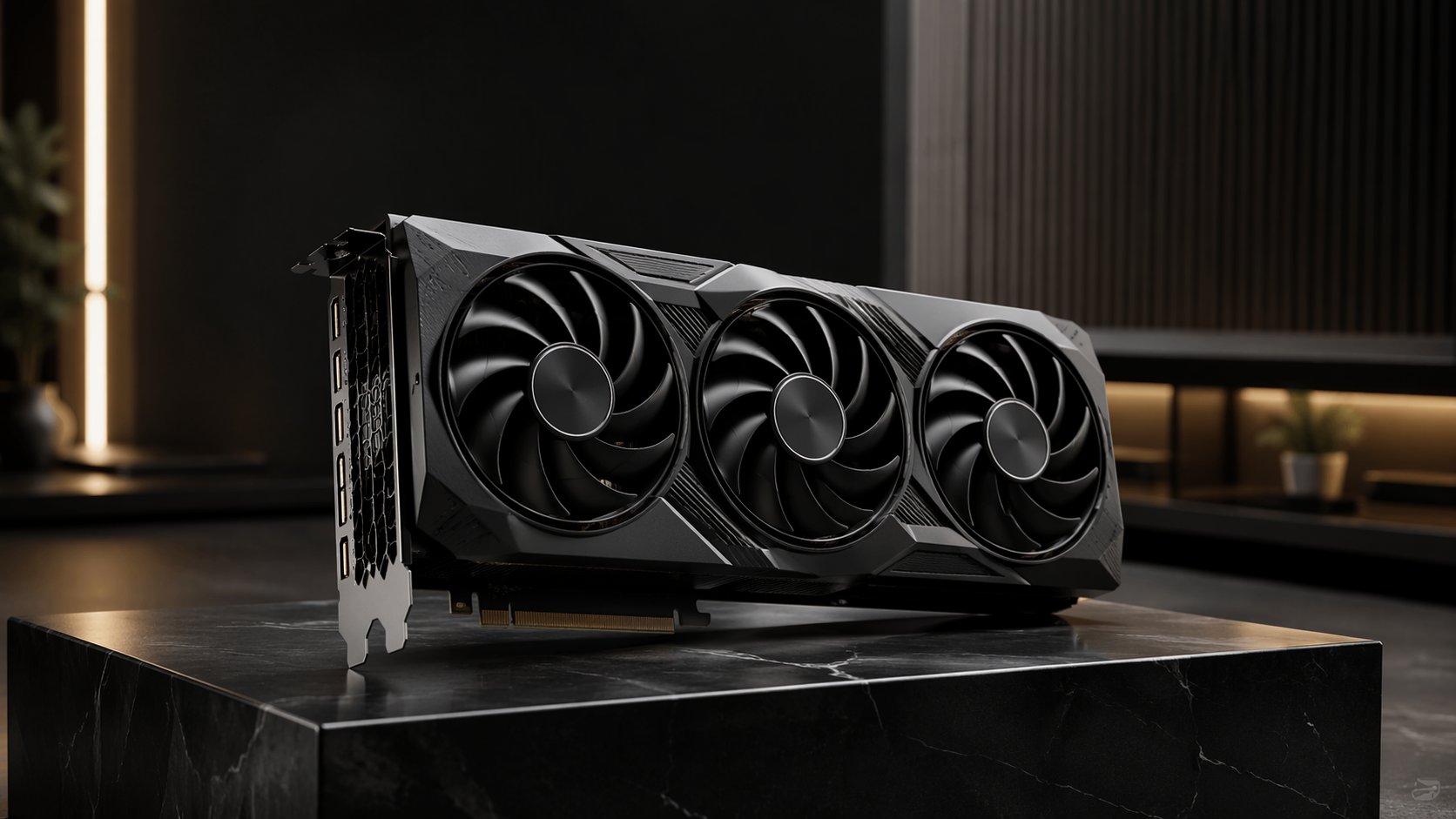 Gaming graphics card with RGB lighting for high-performance gaming