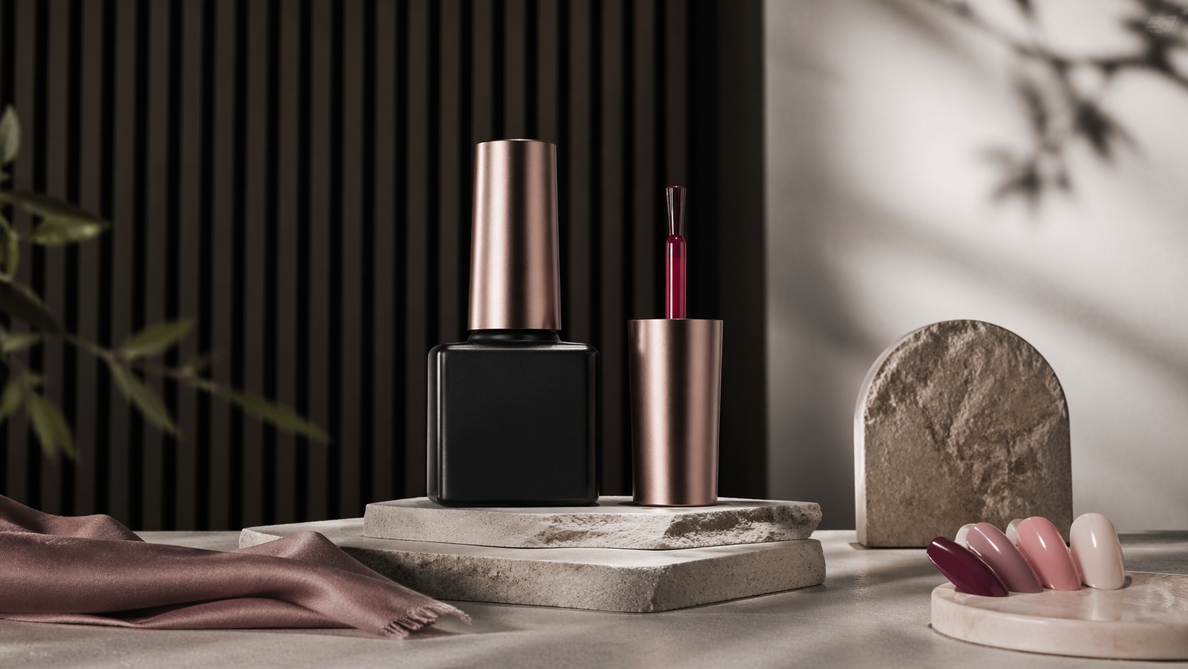 Gel nail polish representing long-lasting manicure finishes