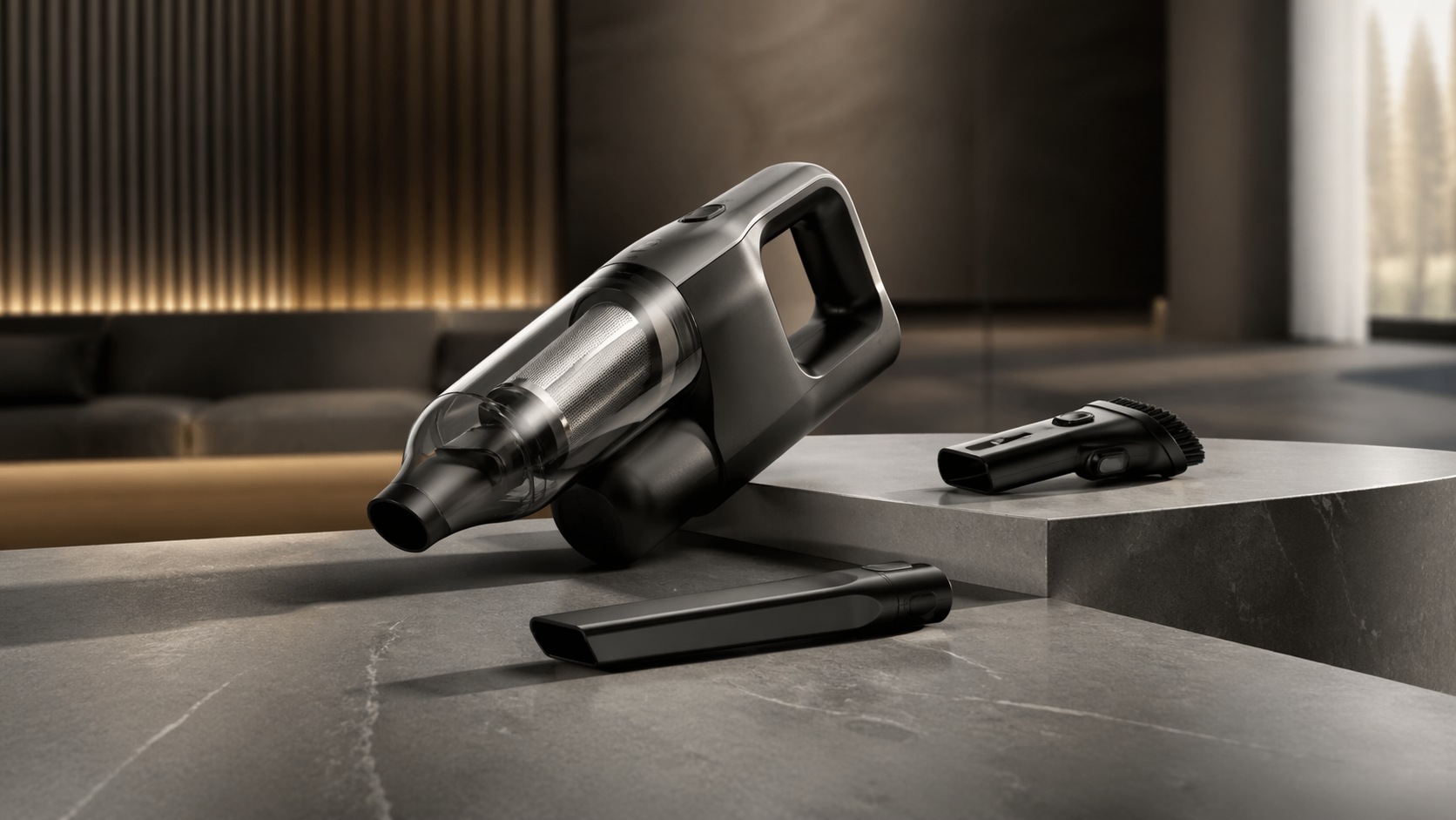 Handheld vacuum for quick spot cleaning