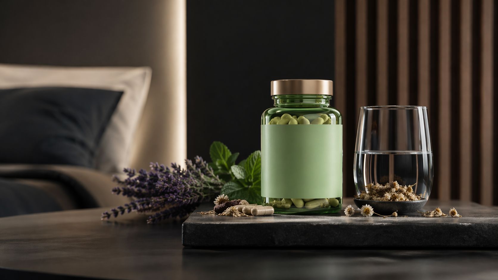 Herbal sleep supplements like valerian and chamomile