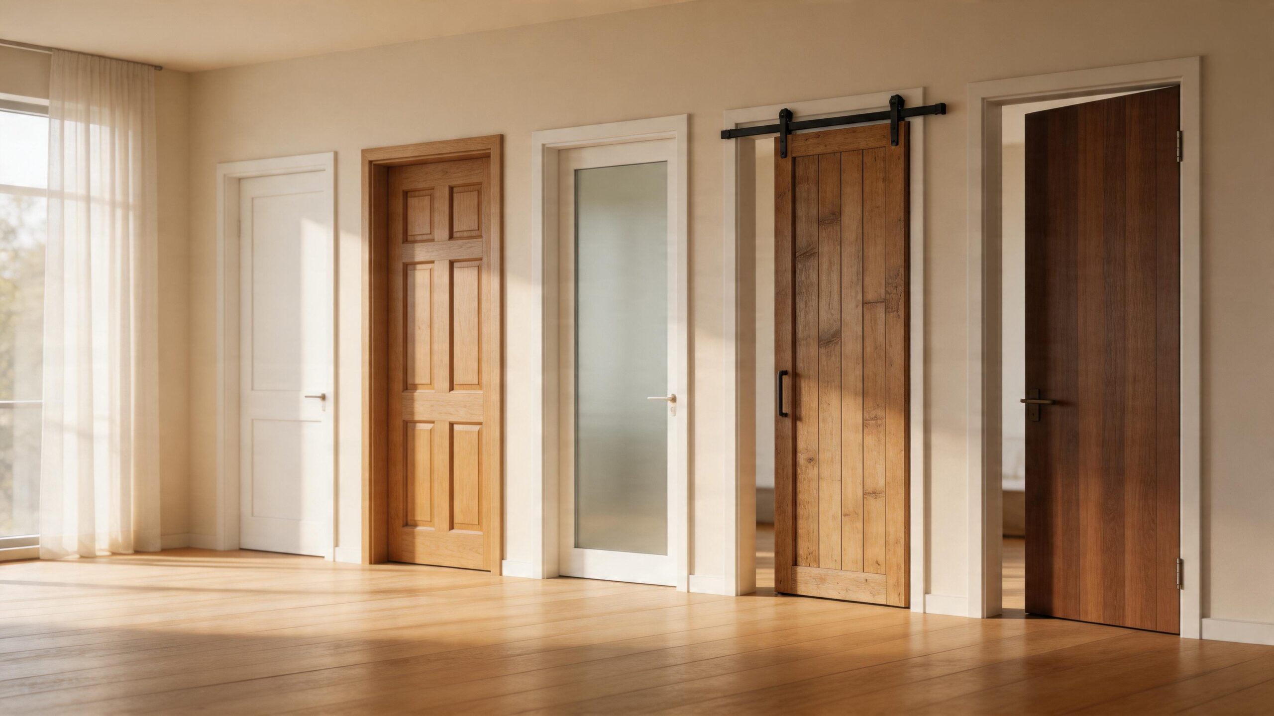 Interior doors representing interior door reviews