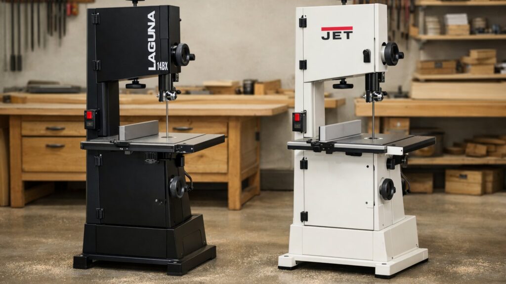 Laguna 14BX vs JET JWBS-14SFX: Which Band Saws Is Better?