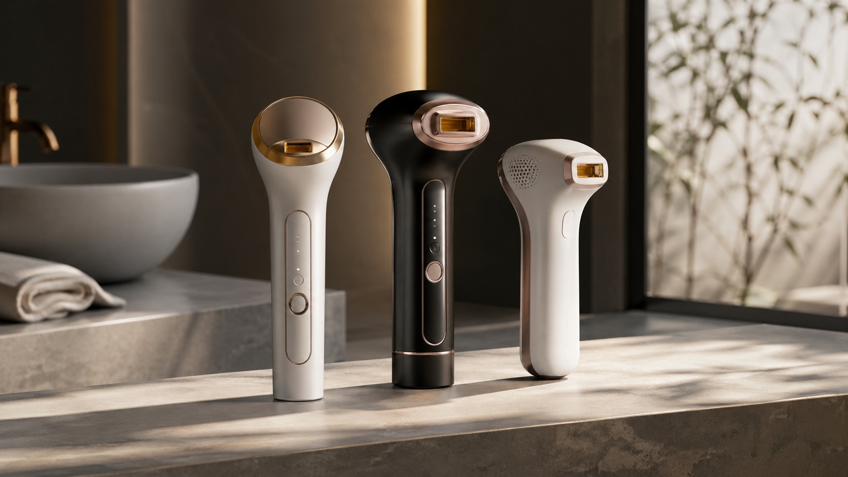 Laser hair removal device for targeted hair reduction