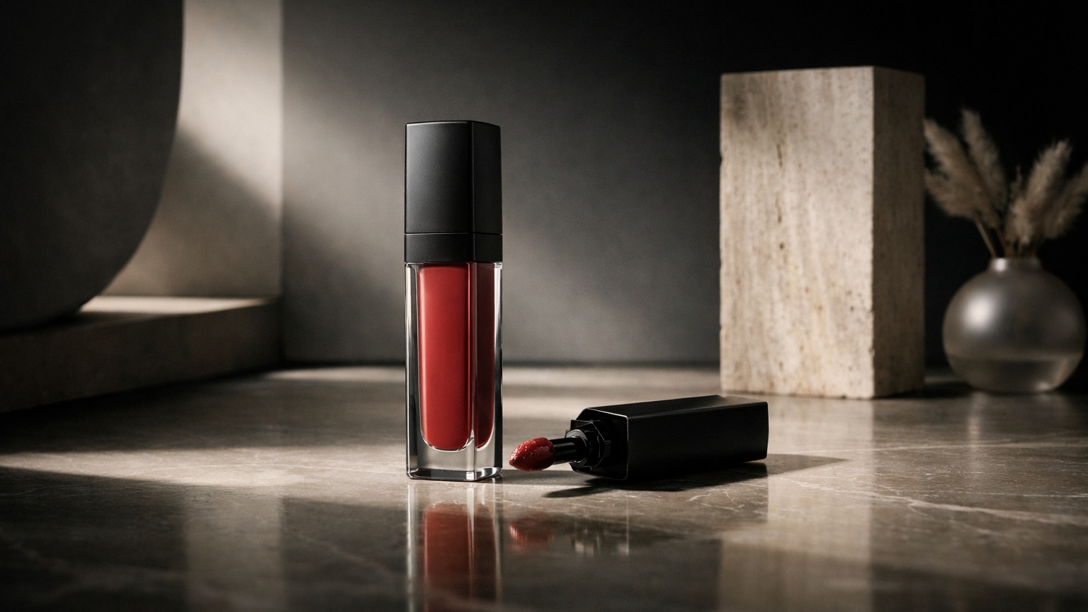 Liquid lipstick applicator with rich pigment