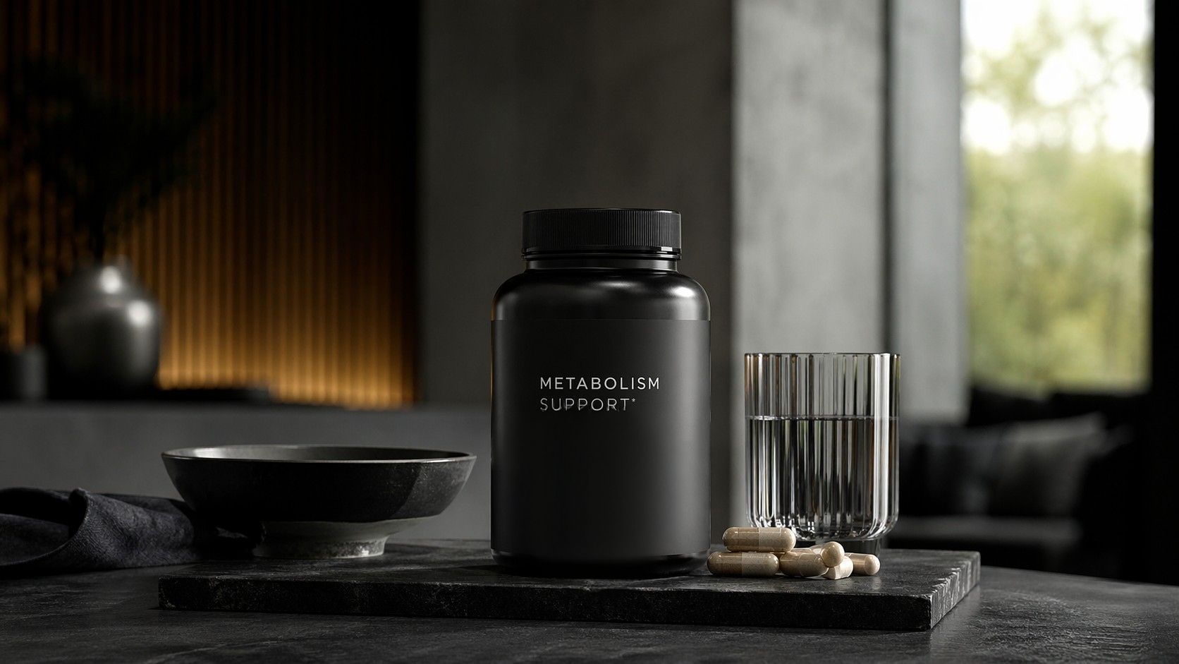 Metabolism support supplements for energy and calorie burn