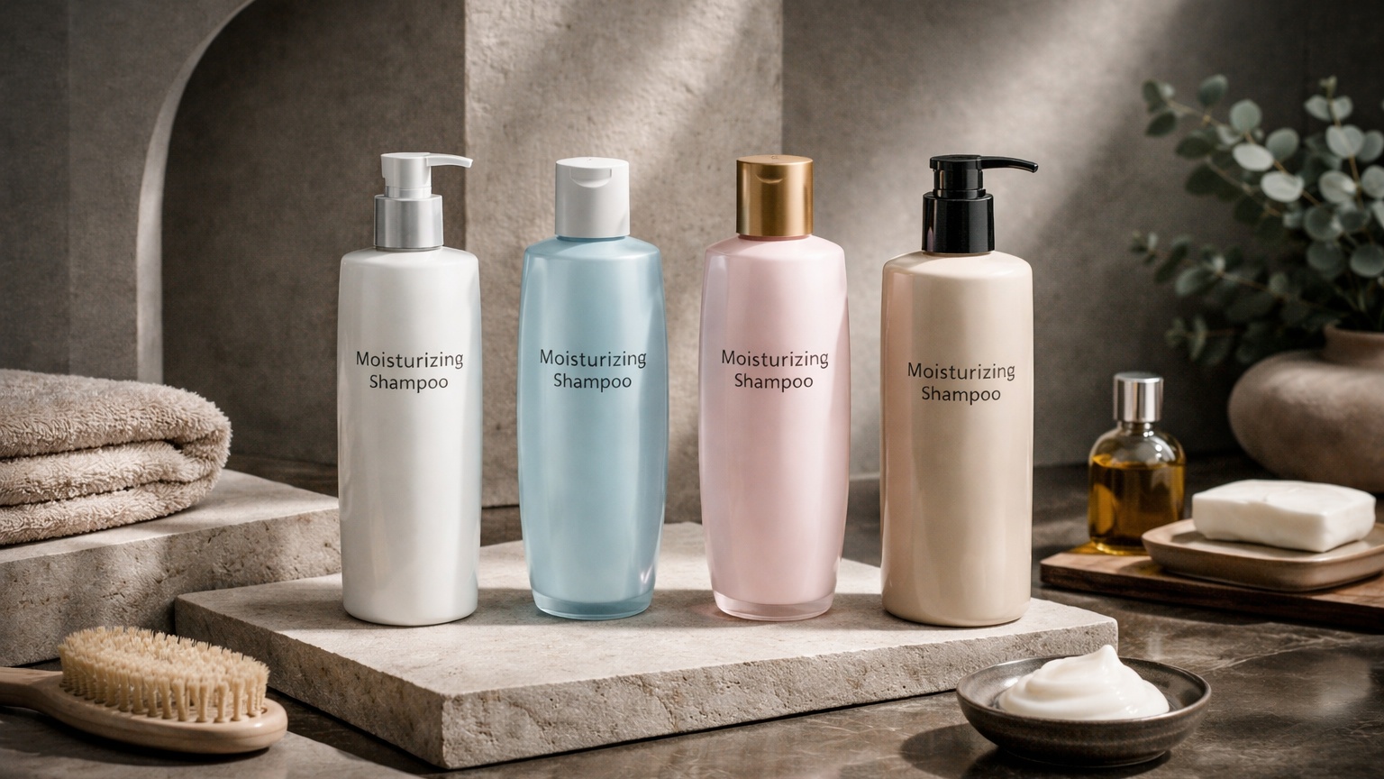 Moisturizing shampoo for dry hair hydration