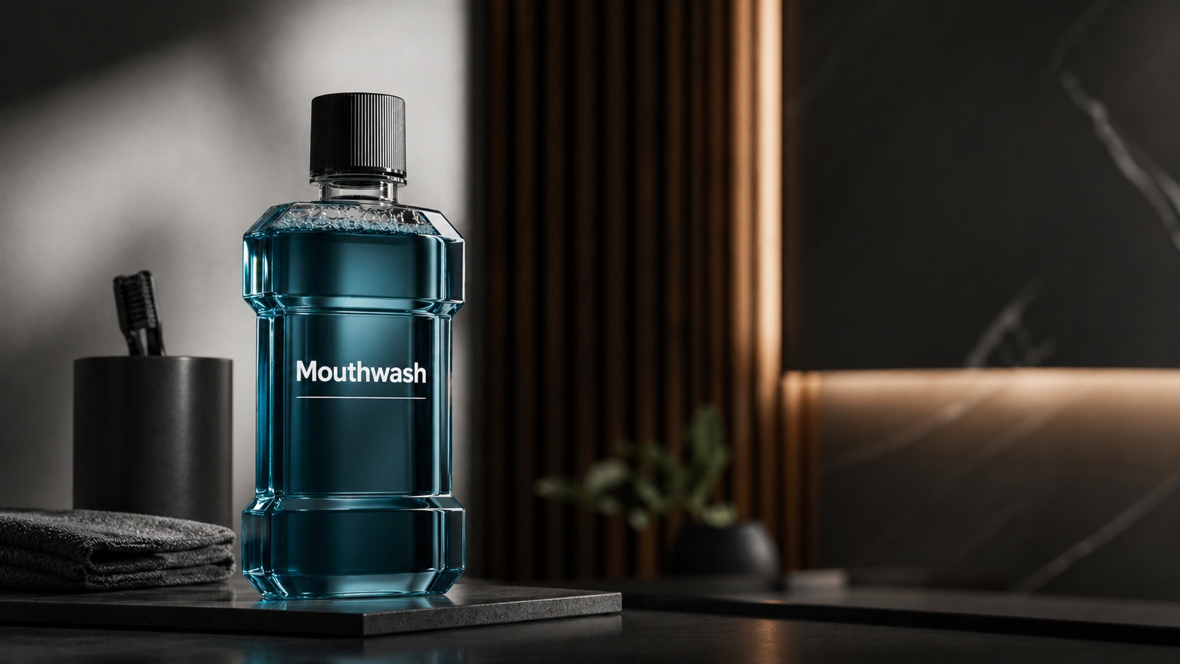 Mouthwash representing mouthwash reviews