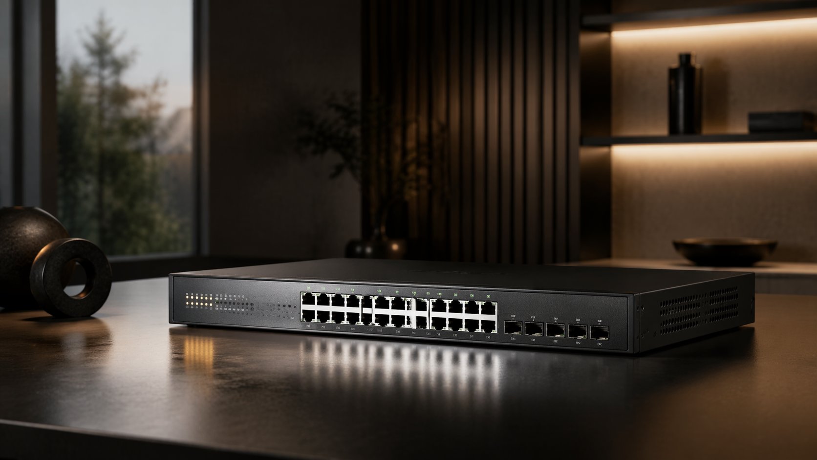 Network switch for expanding wired Ethernet connections