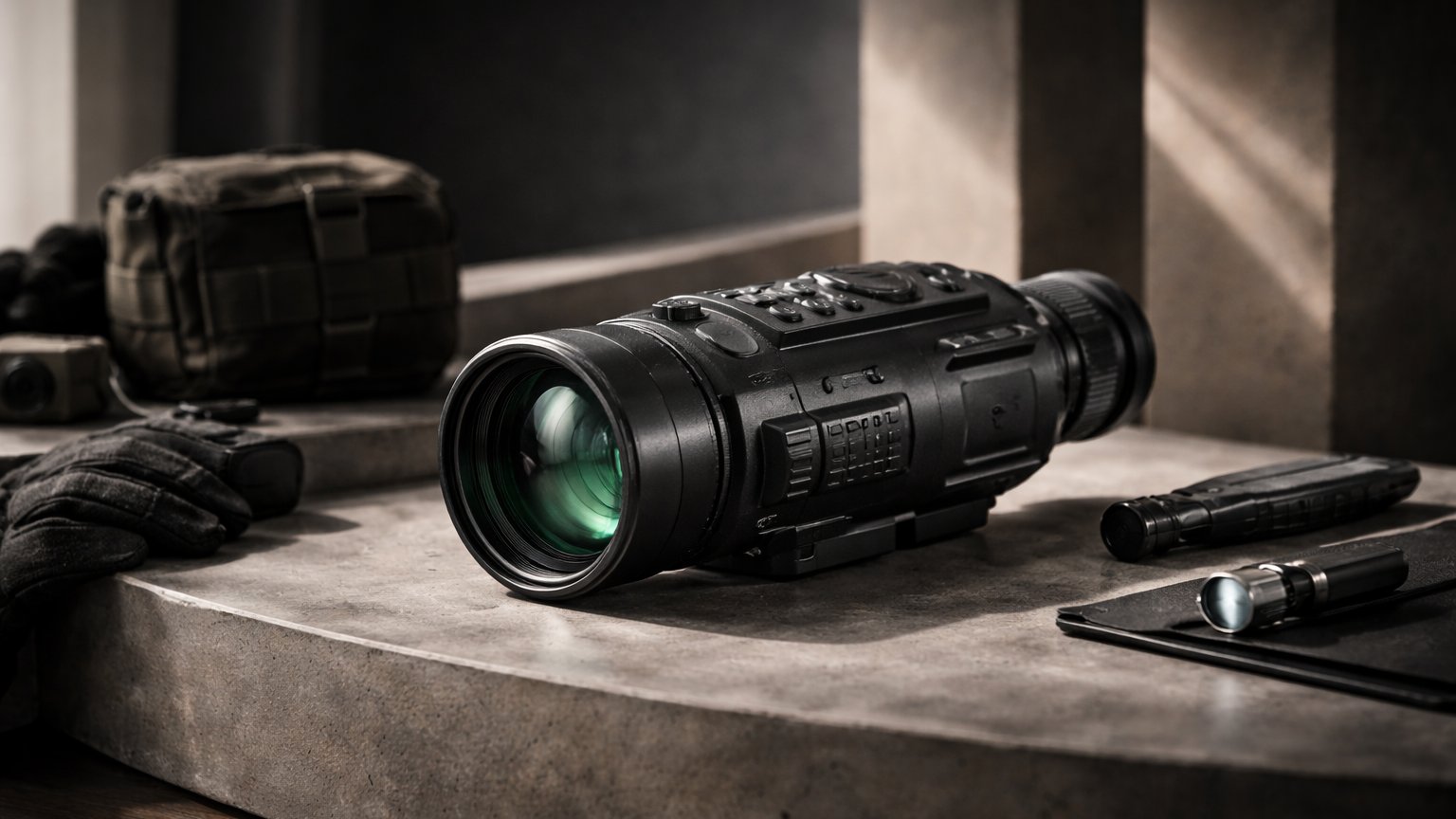 Night vision device for low-light environments