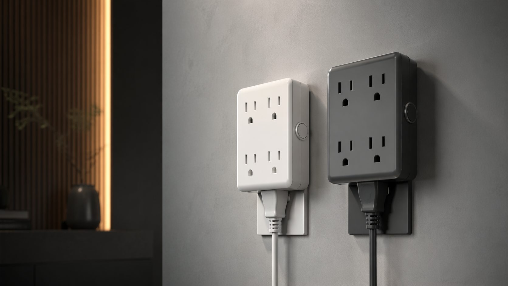 Outlet extenders representing expanded plug access