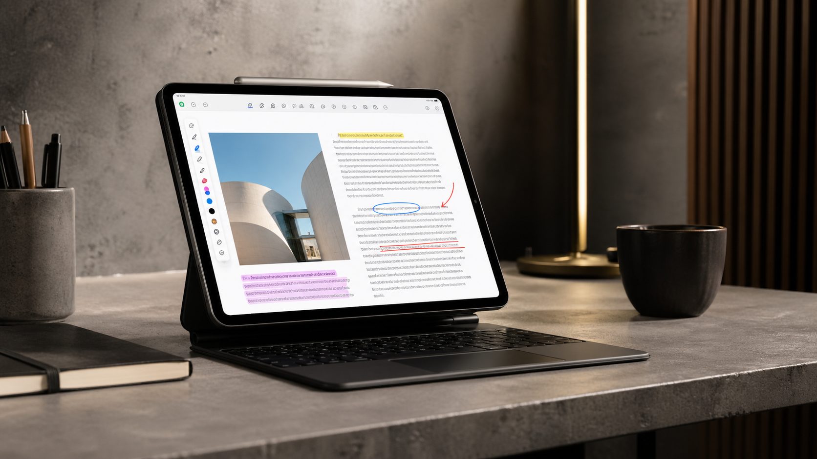PDF annotation tool for highlighting and commenting on documents