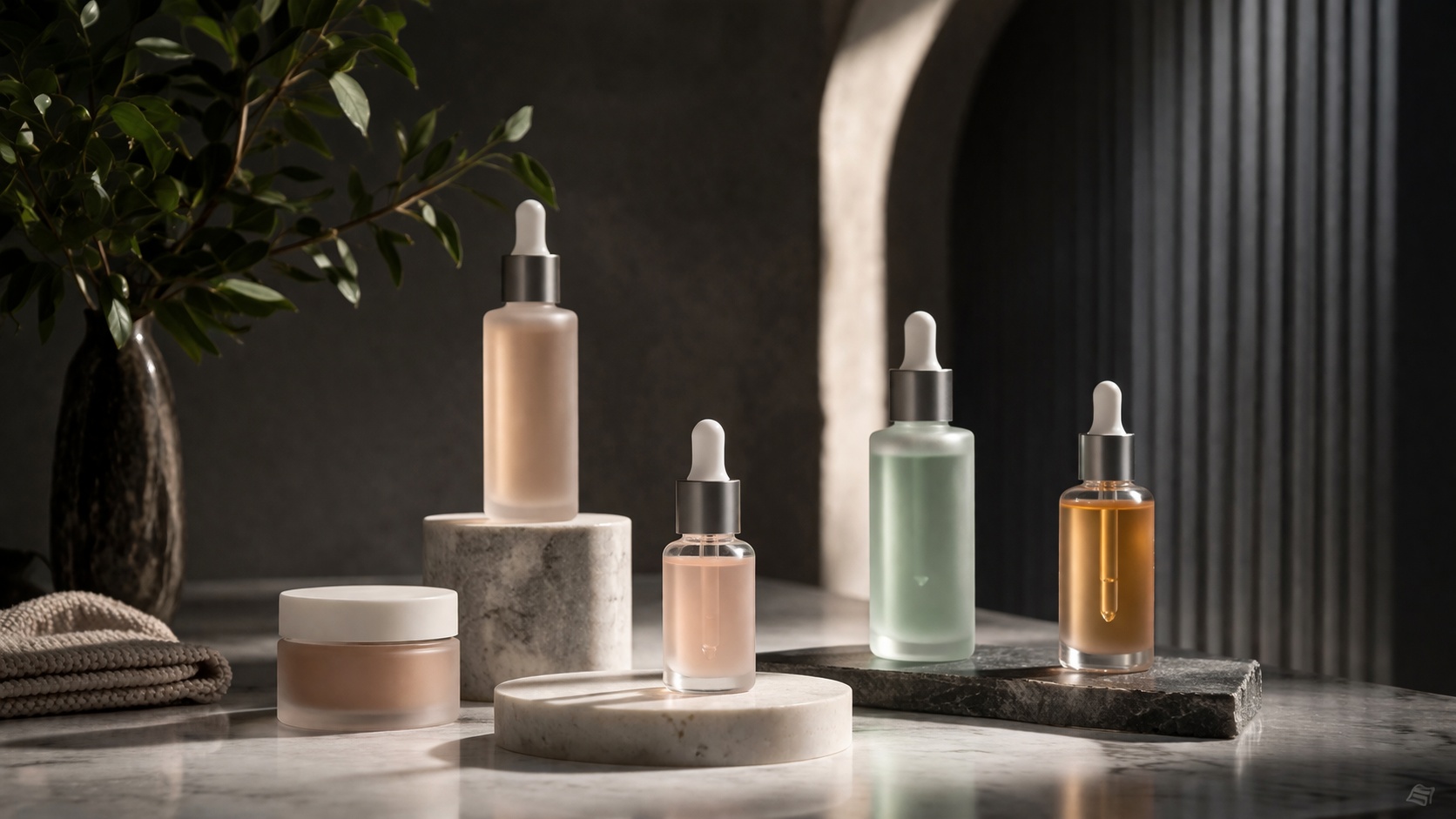 Peeling solution skincare dropper bottle