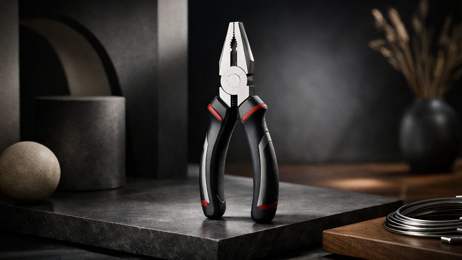 Pliers for gripping, bending, and cutting tasks