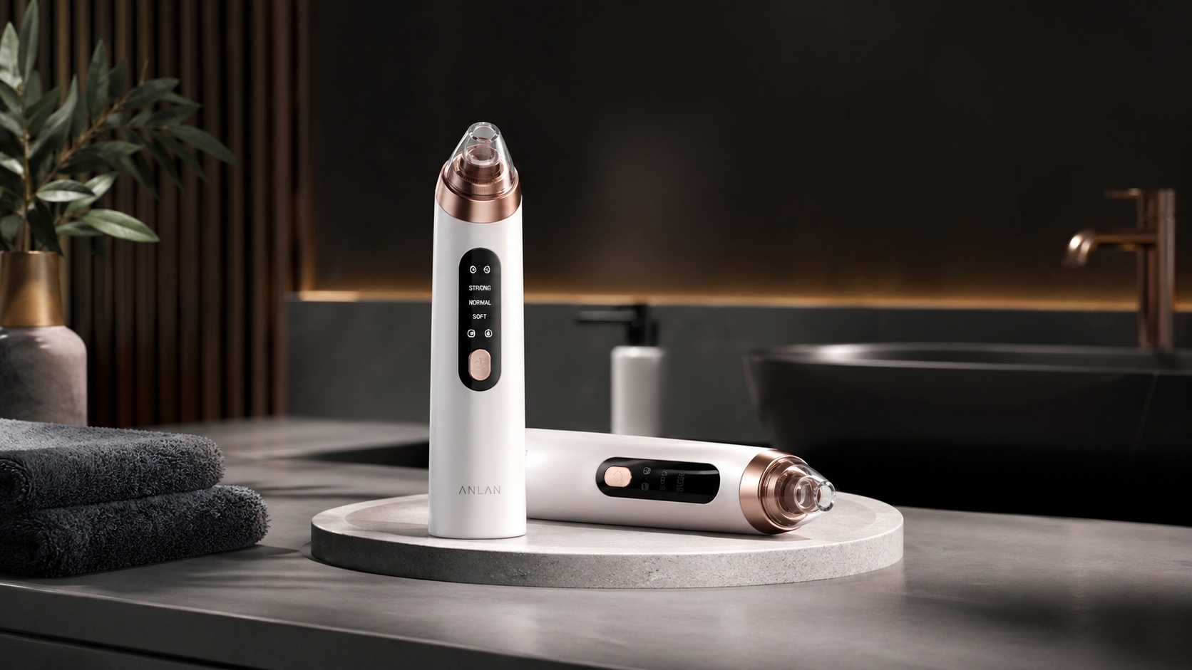 Pore vacuum device removing blackheads and impurities