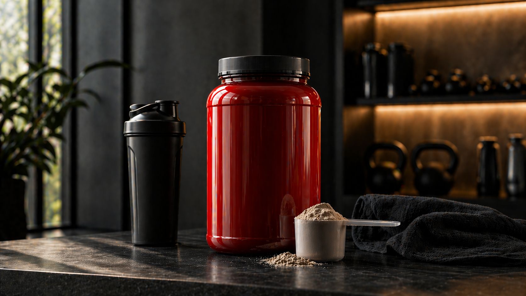 Post-workout recovery supplement for muscle repair and hydration