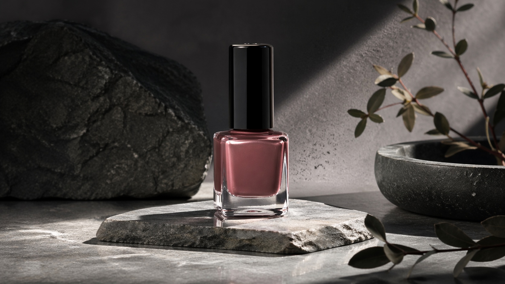 Regular nail polish bottles representing classic nail polish options