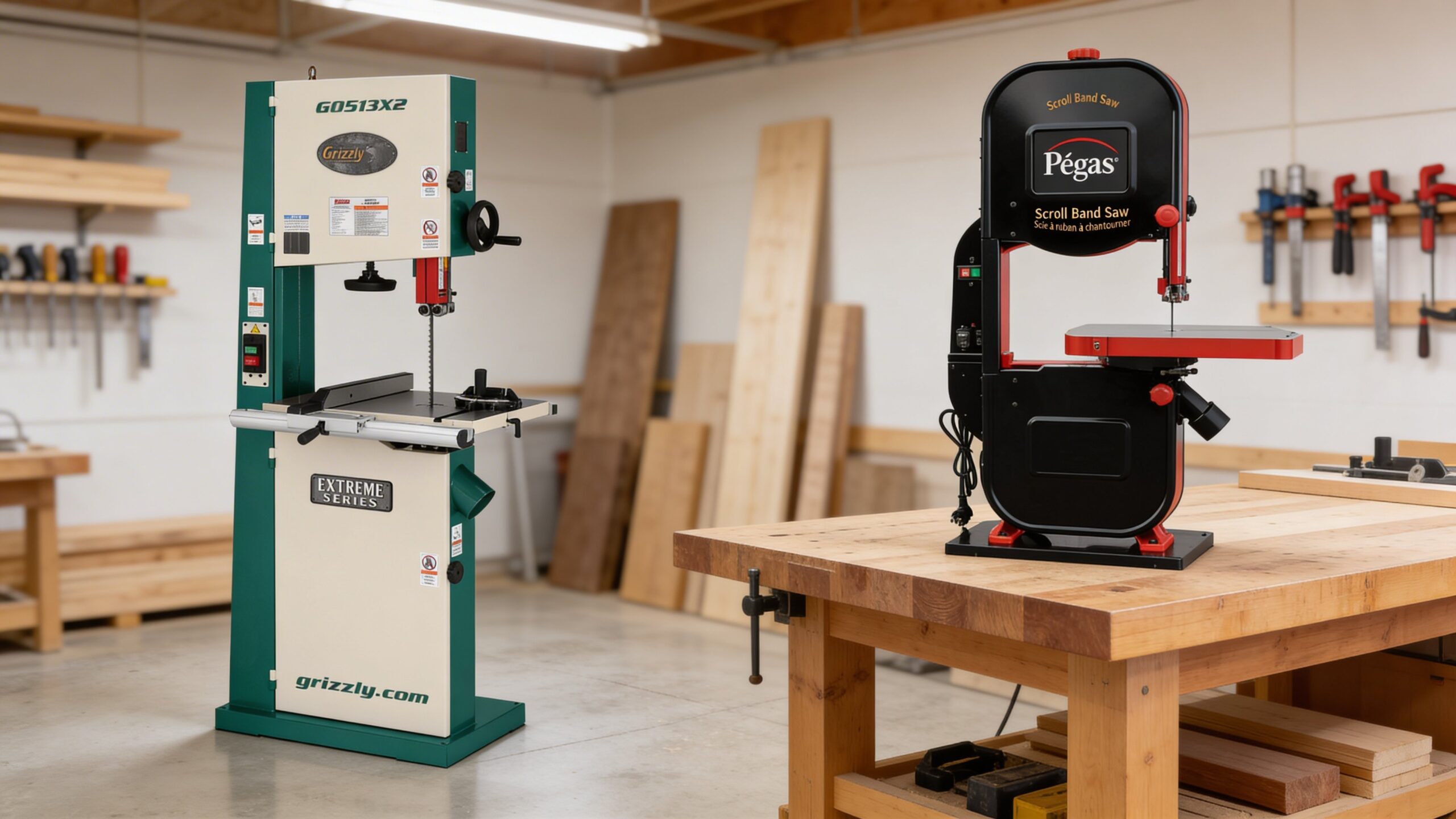 Resaw Band Saw vs Scroll Cutting Band Saw: Key Differences Explained