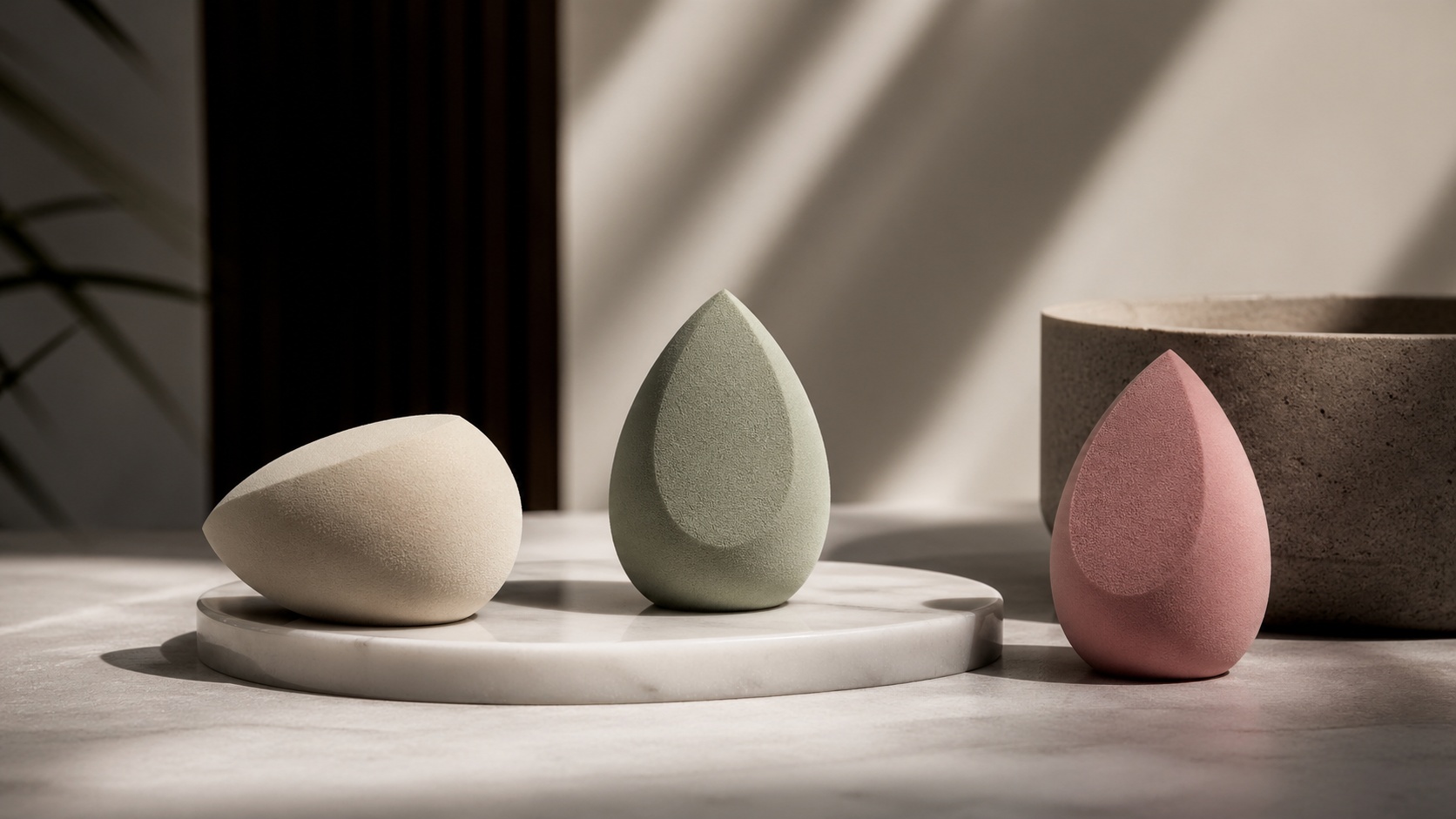 Reusable makeup sponge for eco-friendly beauty routines