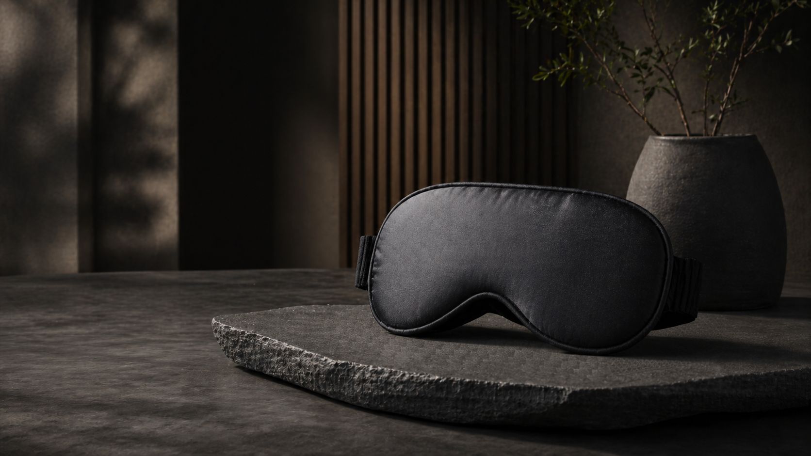 Sleep mask blocking light for improved sleep quality