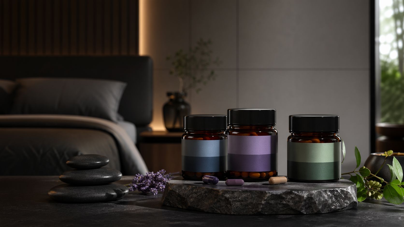 Sleep supplement blends combining multiple ingredients