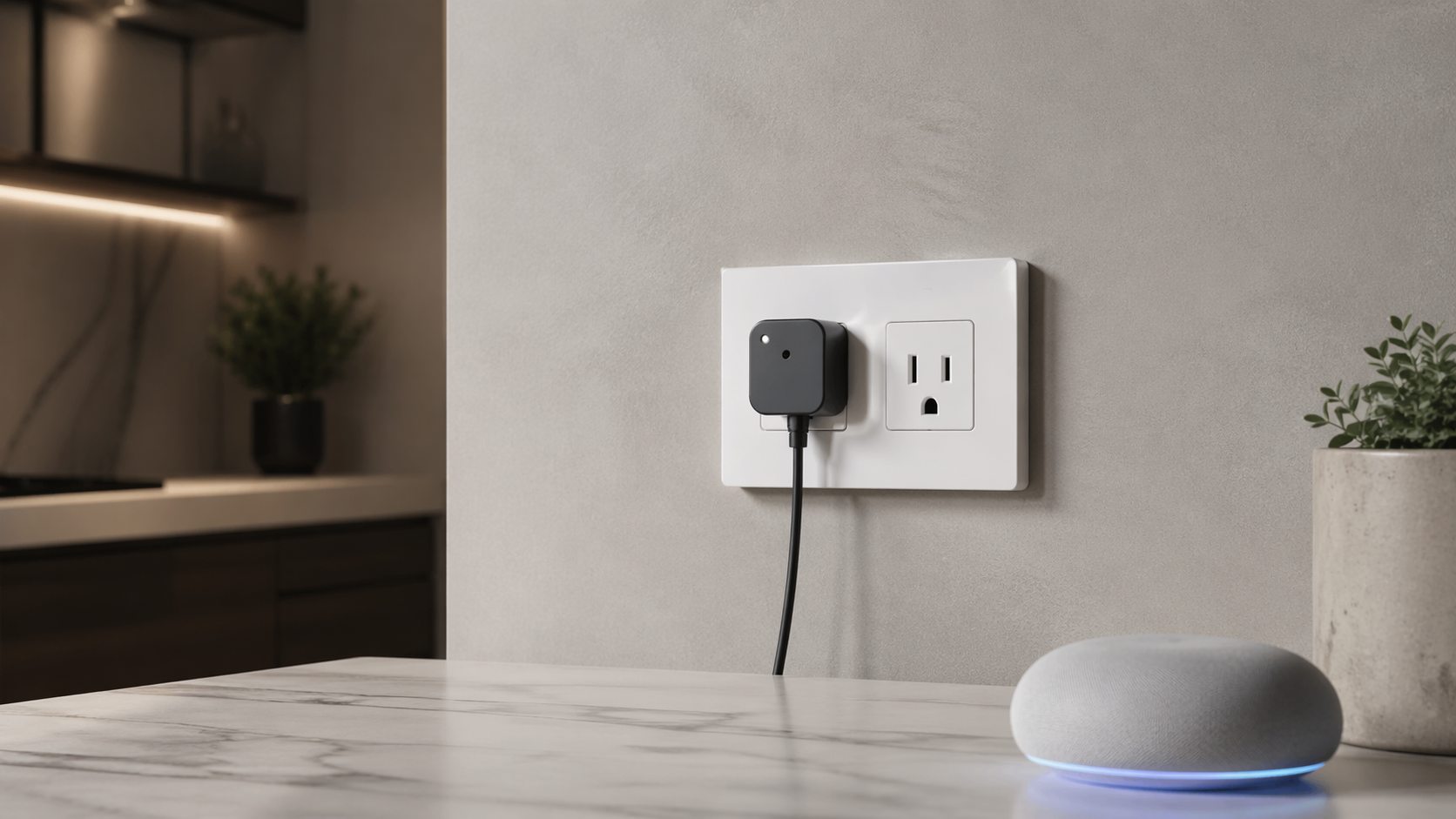 Smart outlets representing remote power control