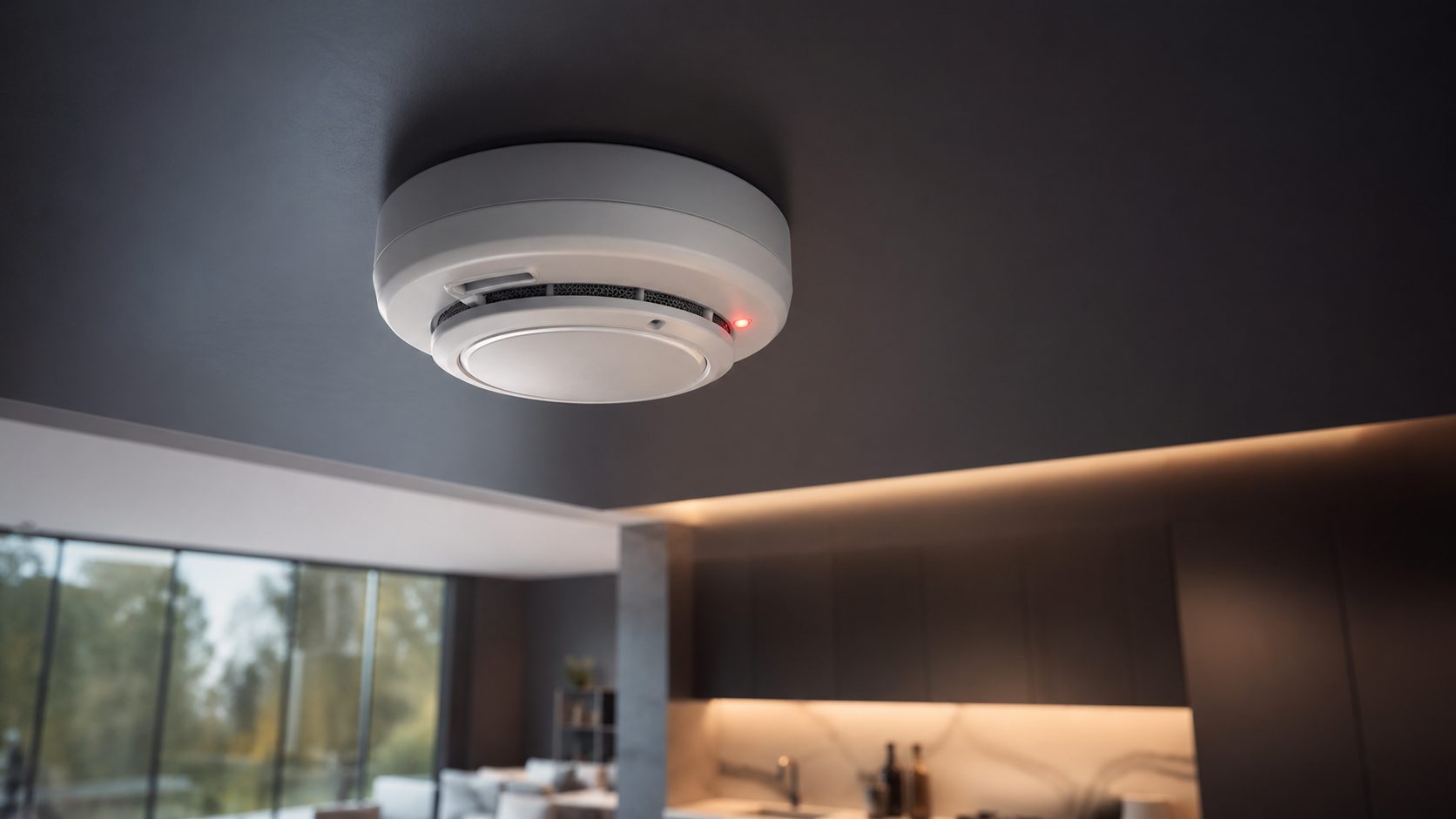 Smoke detector representing early fire detection systems