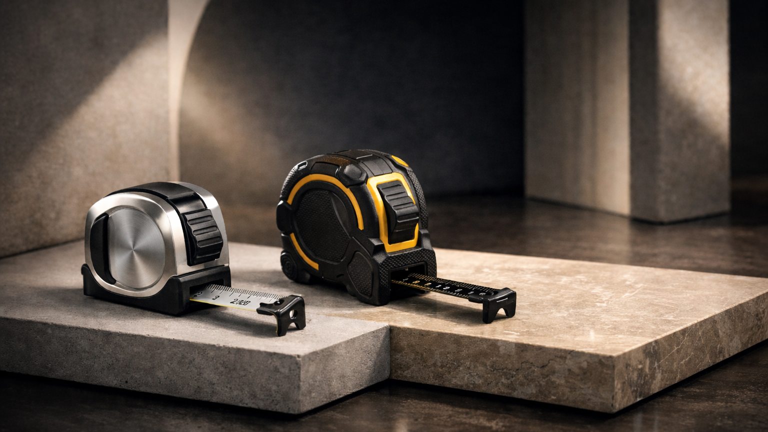 Tape measure extended for accurate length measurement