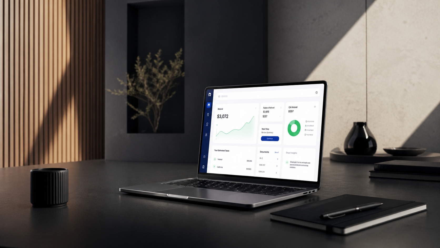 Tax preparation software for filing returns and compliance