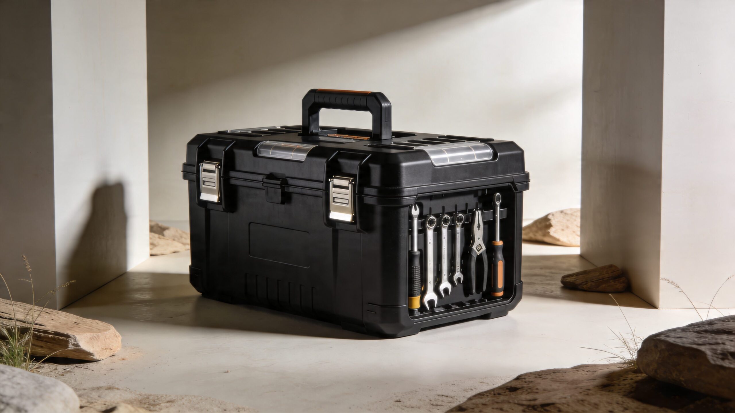 Durable tool box for secure storage