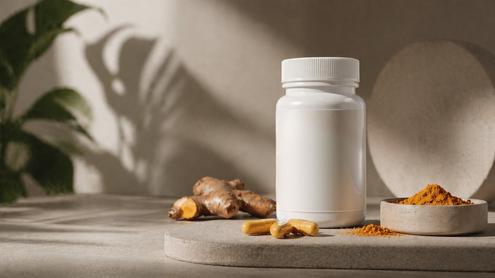 Turmeric supplements for inflammation and joint comfort
