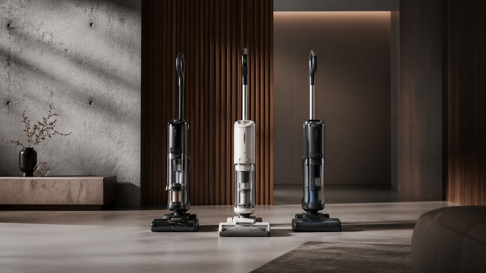 Upright vacuum designed for deep carpet cleaning