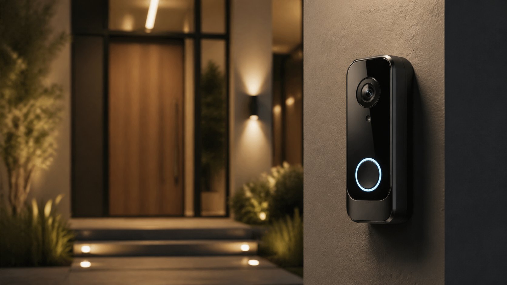 Video doorbell for smart home security and monitoring