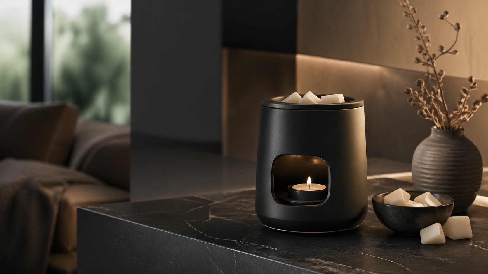 Wax warmer device for heating wax
