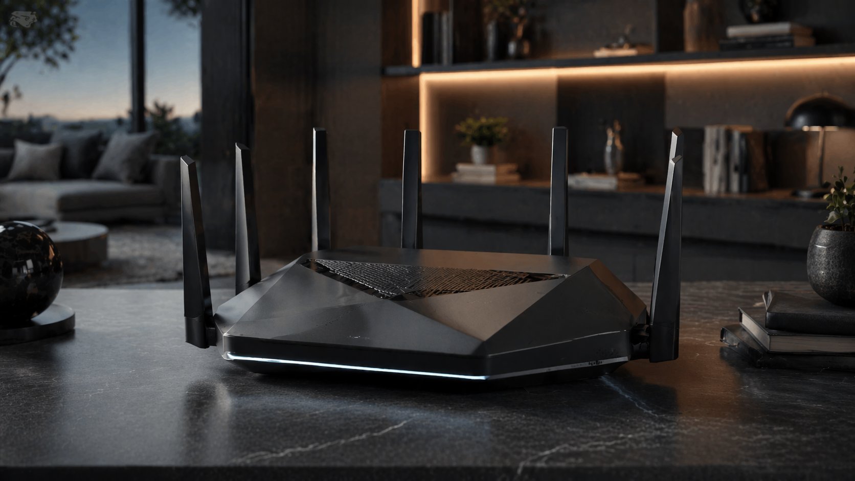 WiFi 7 router representing next-generation ultra-fast networking