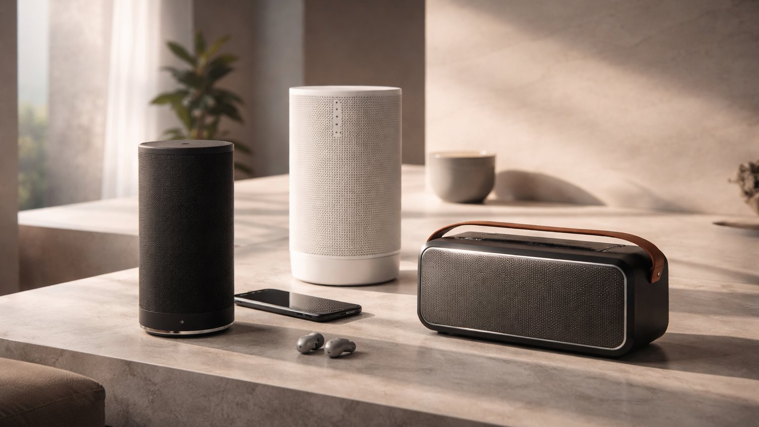 Bluetooth speaker representing wireless speaker reviews