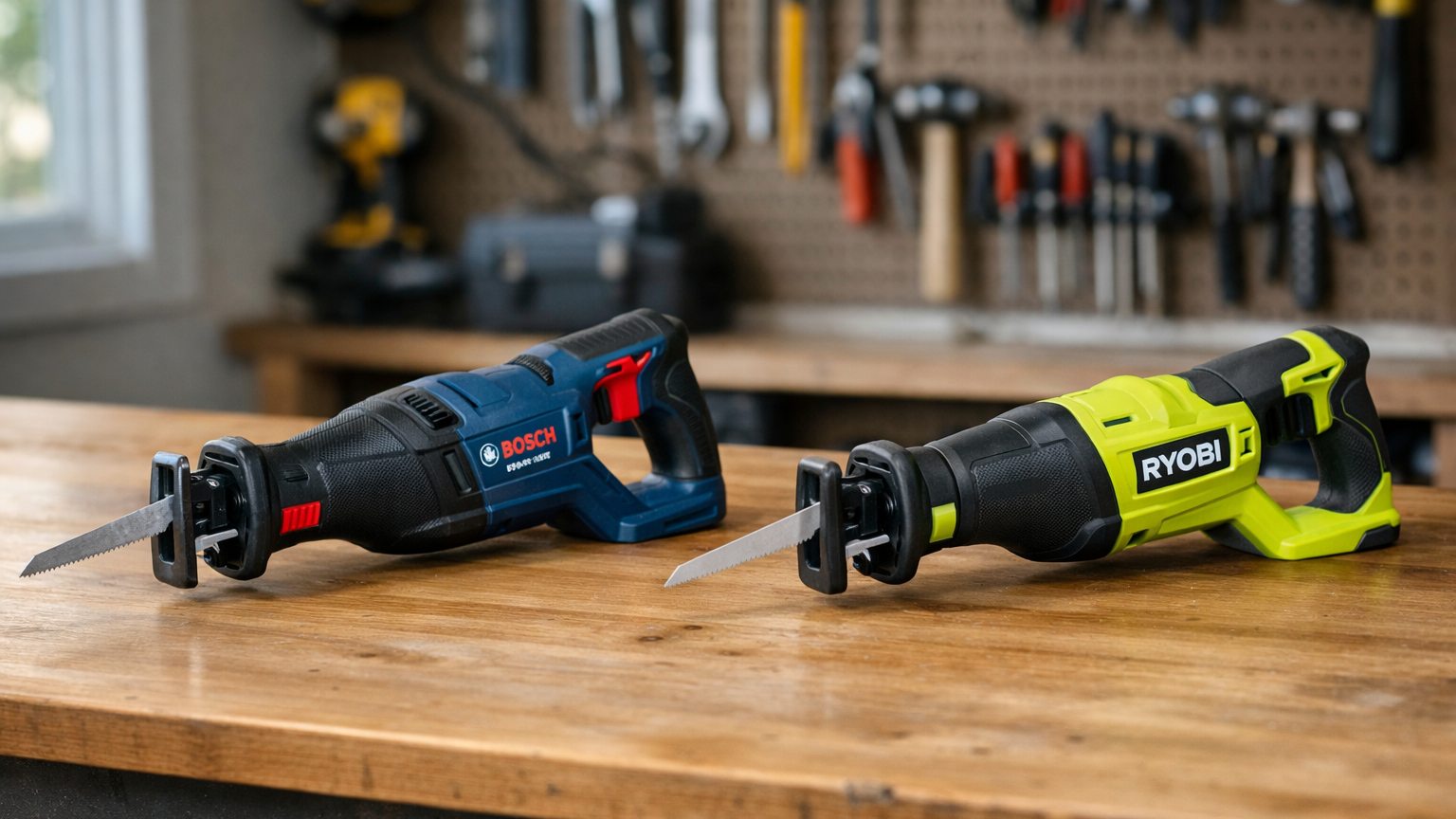 Bosch GSA18V-110N Reciprocating Saw vs Ryobi PCL515B Reciprocating Saw: Which Reciprocating Saws Is Better?