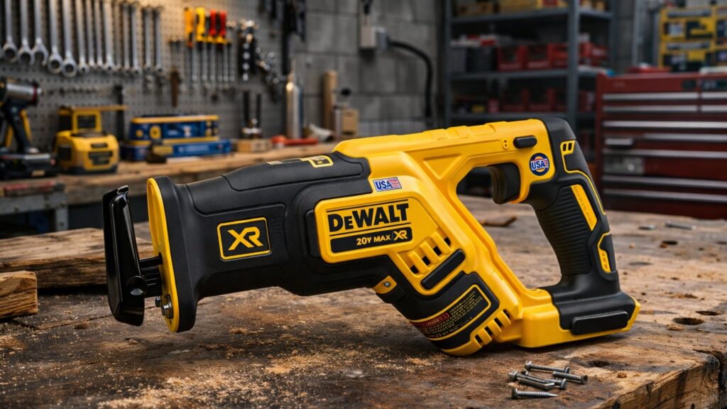 DeWalt DCS367B reciprocating saw for beginners top pick