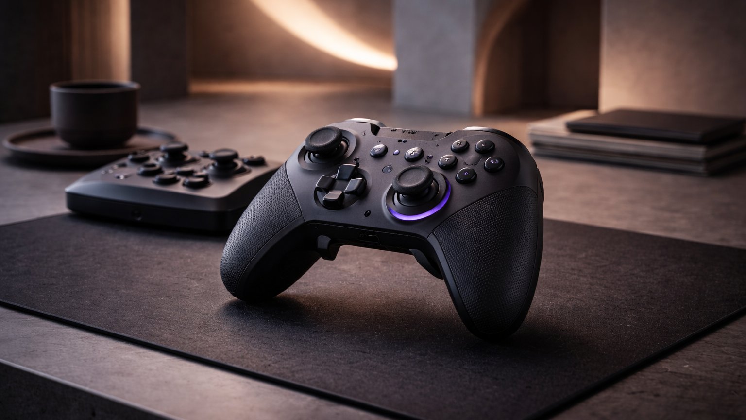PC gaming controller with modern design