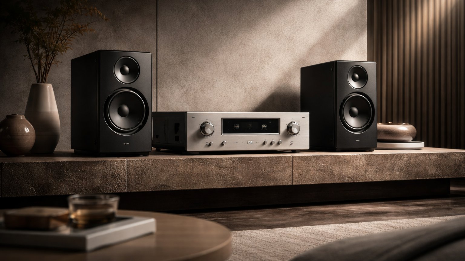 Hi-Fi stereo system for high-fidelity music listening