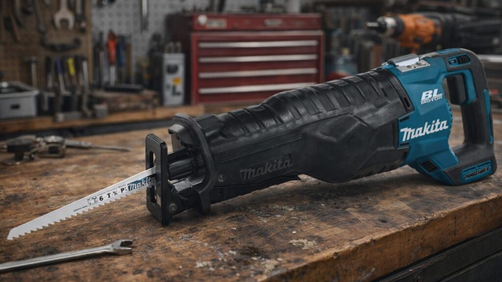 Makita XRJ05Z reciprocating saw