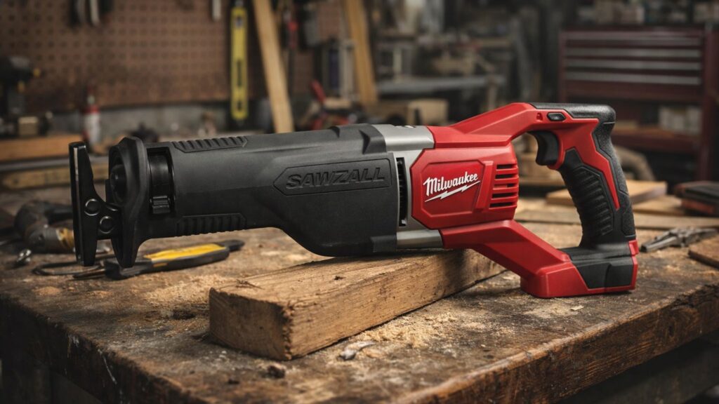 Milwaukee 2621-20 reciprocating saw for tougher beginner jobs
