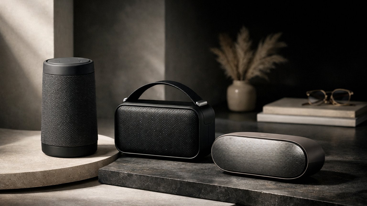 Portable speaker for travel and outdoor use
