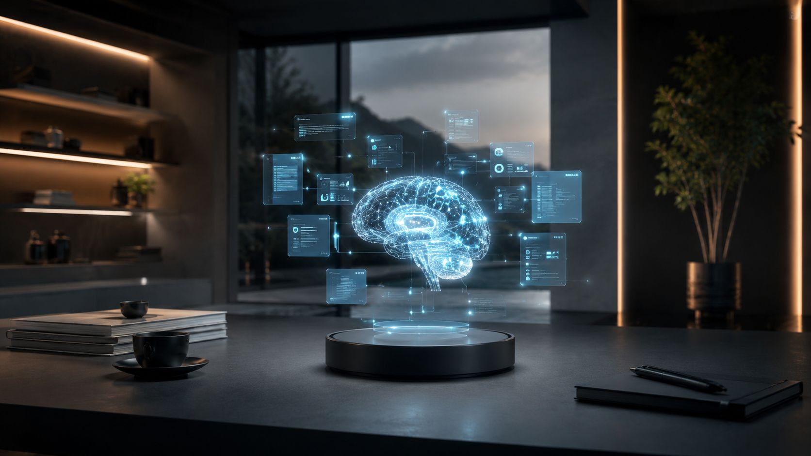 AI knowledge assistant representing document and information search