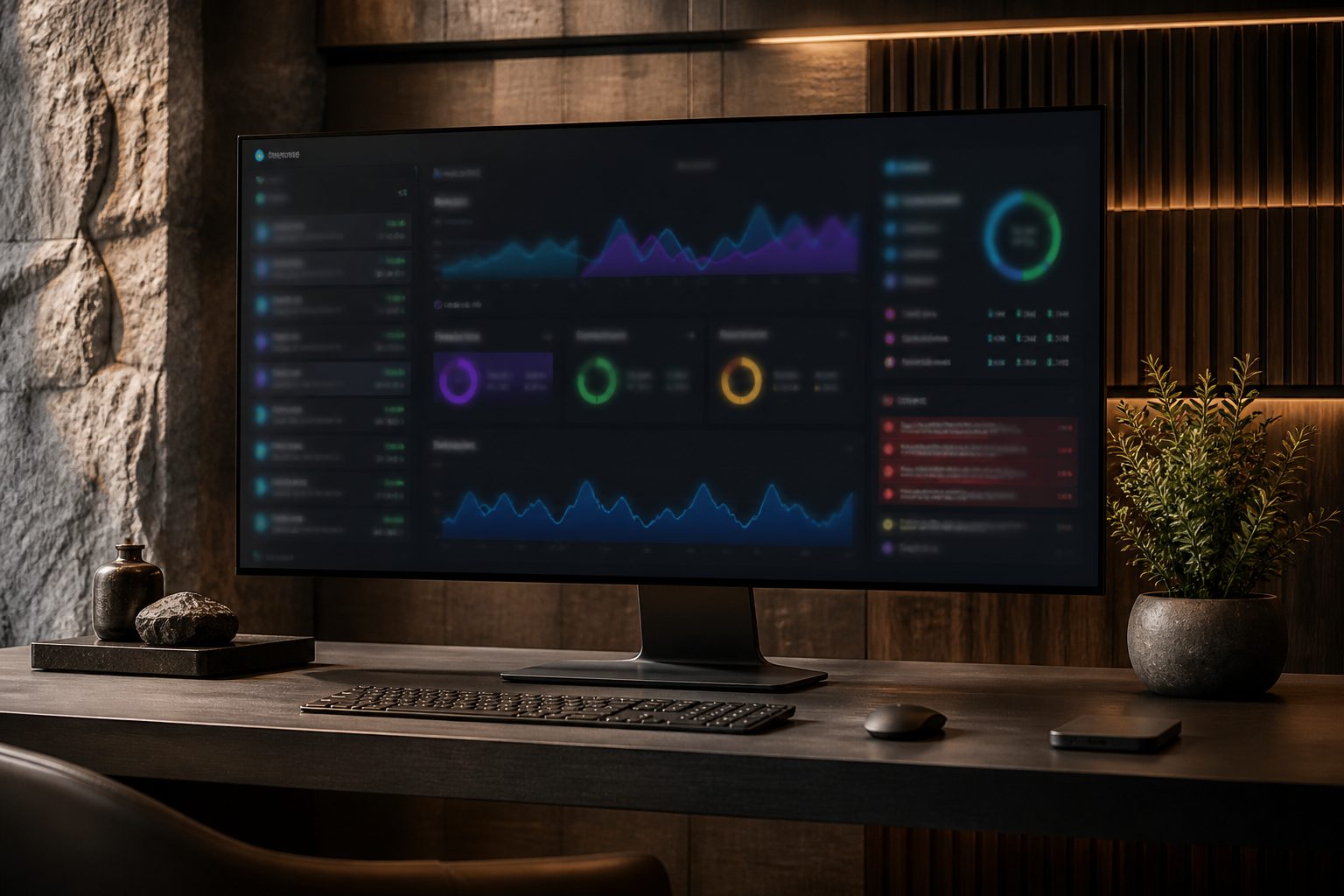 API monitoring dashboard tracking uptime and performance