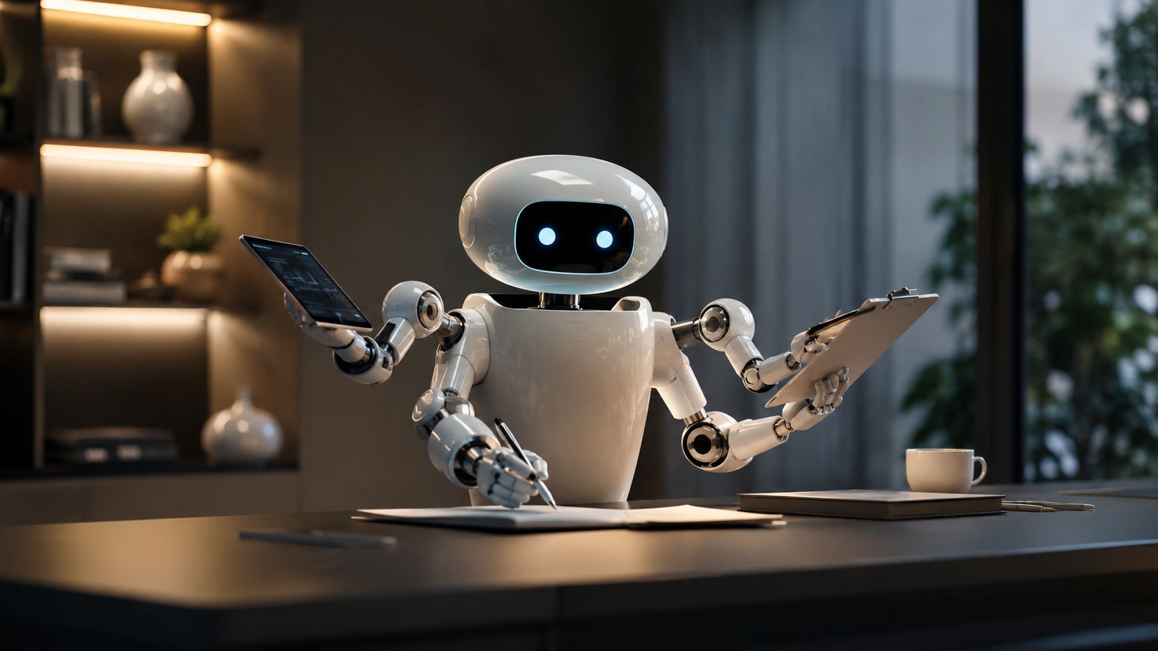 Autonomous task agents representing self-directed AI task execution