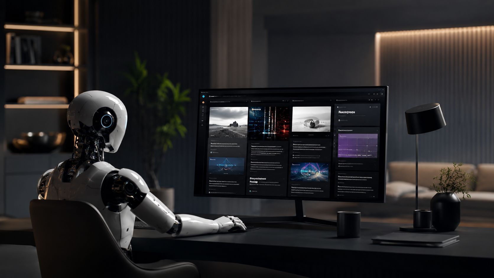 Browser agents representing AI-powered web navigation and research