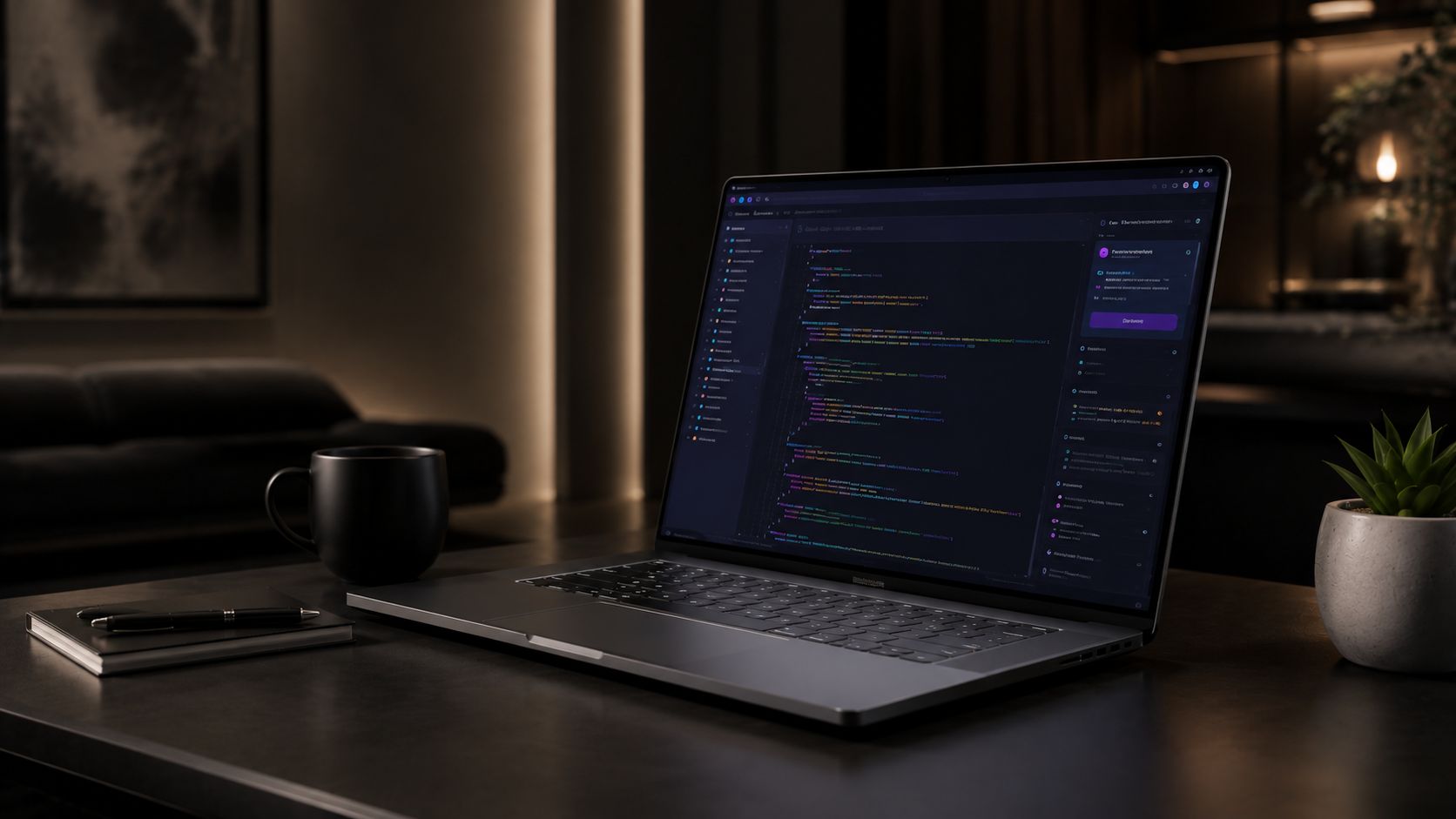 Codebase analysis tools representing AI code review and understanding