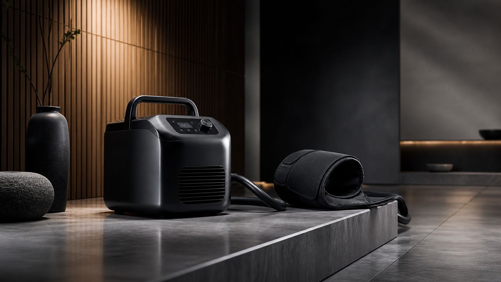 Cold therapy machine for controlled cooling and recovery